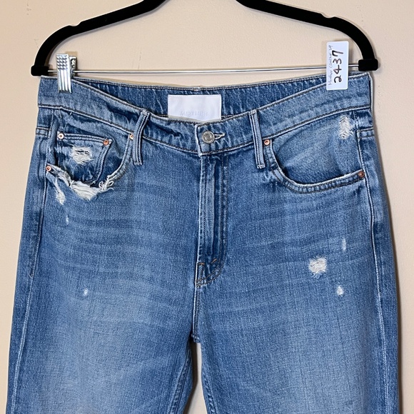 Mother Superior The High Waisted Cardinal Sinner Ankle Chew Jeans -Women's Sz 29 - Picture 3 of 12